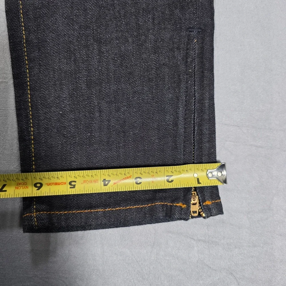 Lucky Brand Zoe Skinny Ankle Crop Jeans Womens 10/30 Dark Wash